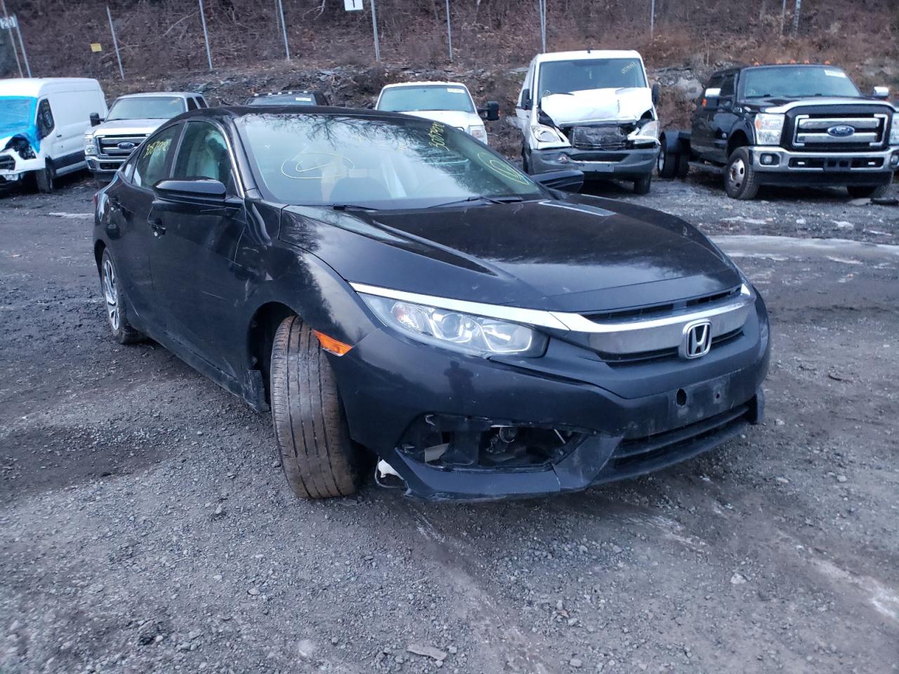 HONDA CIVIC EX 2016 with VIN 19XFC2F76GE217958 - Photo from auction