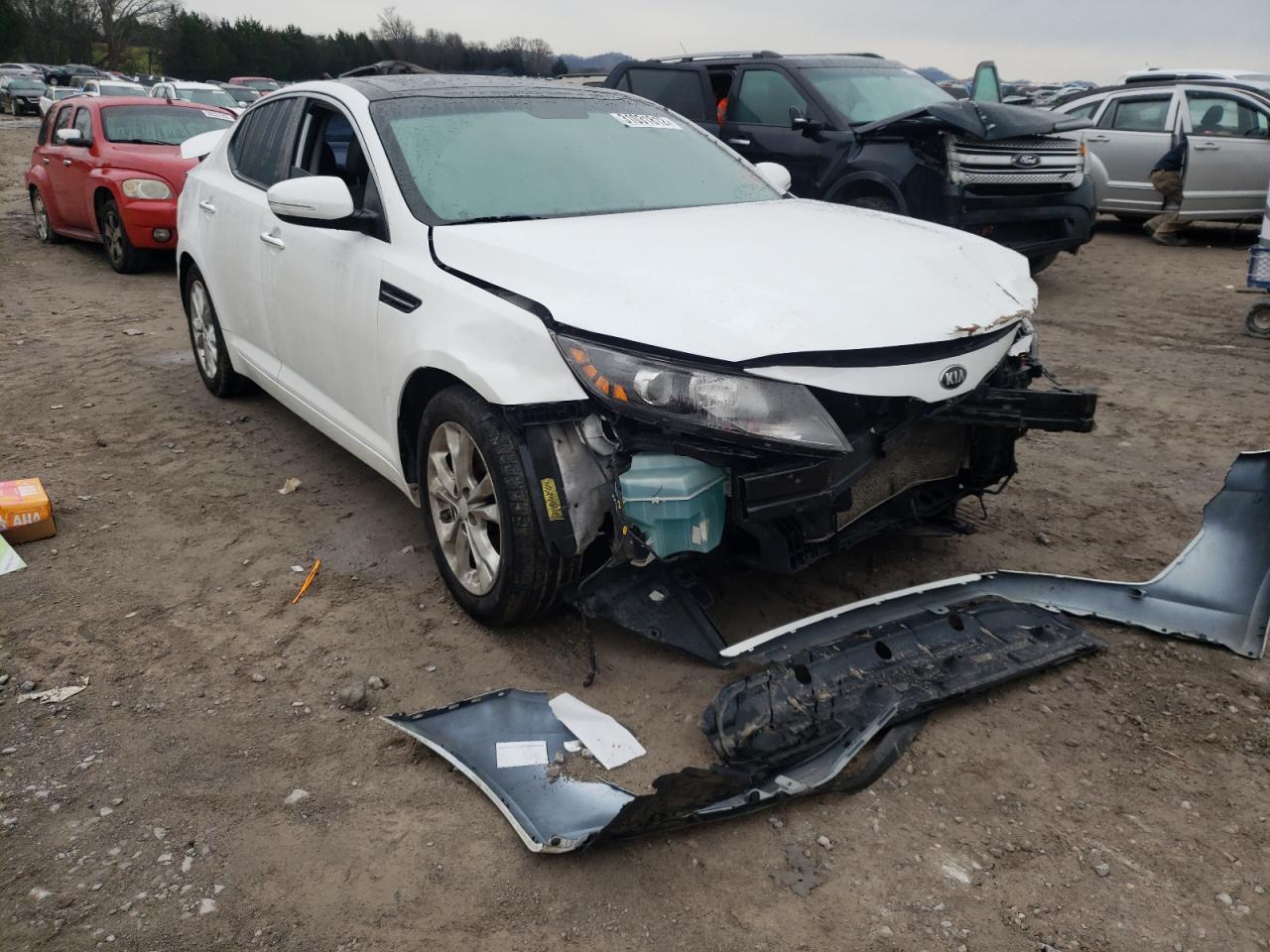 KIA OPTIMA EX 2013 with VIN 5XXGN4A77DG222509 - Photo from auction