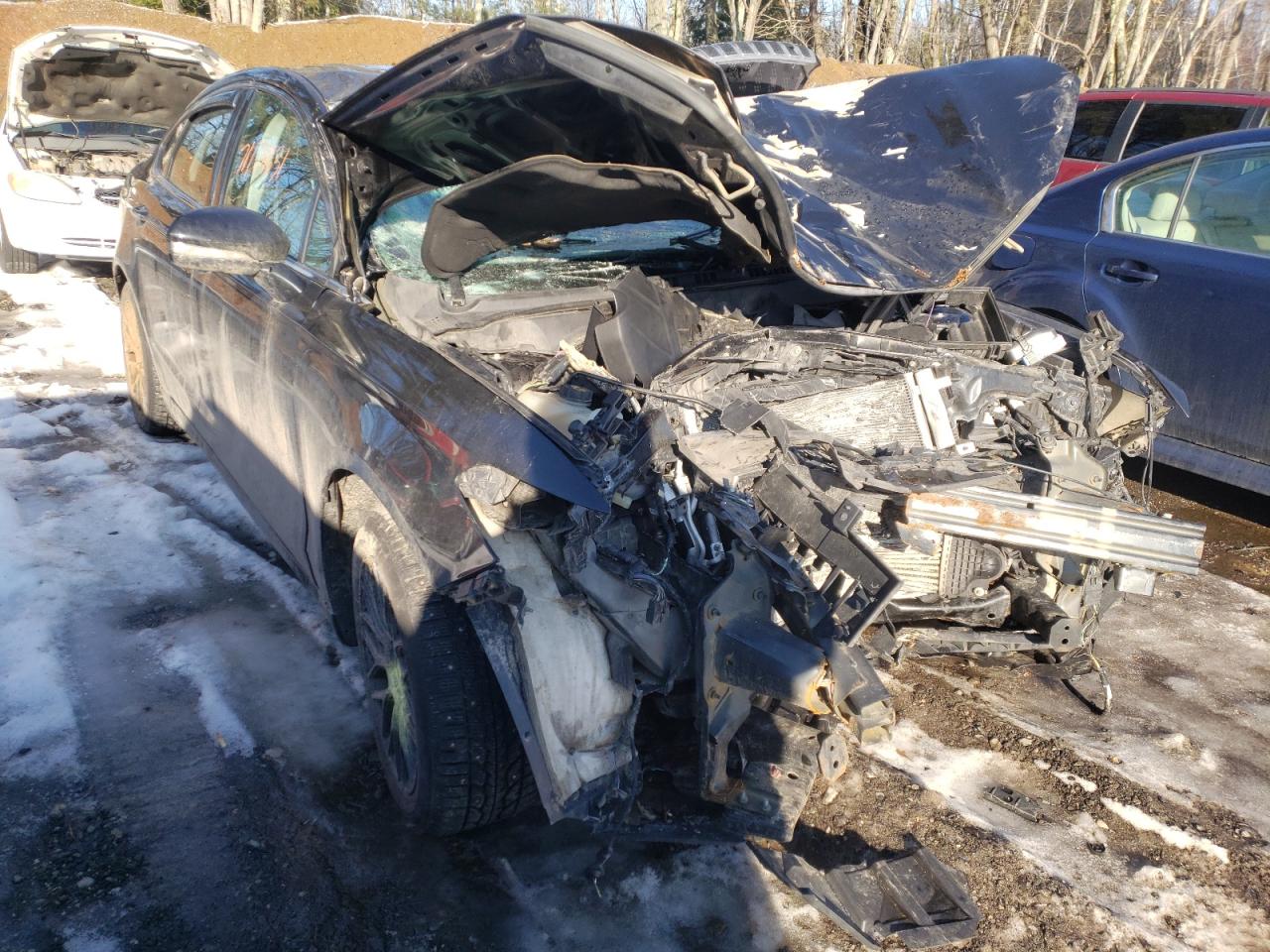 FORD FUSION TIT 2015 with VIN 3FA6P0K90FR156152 - Photo from auction