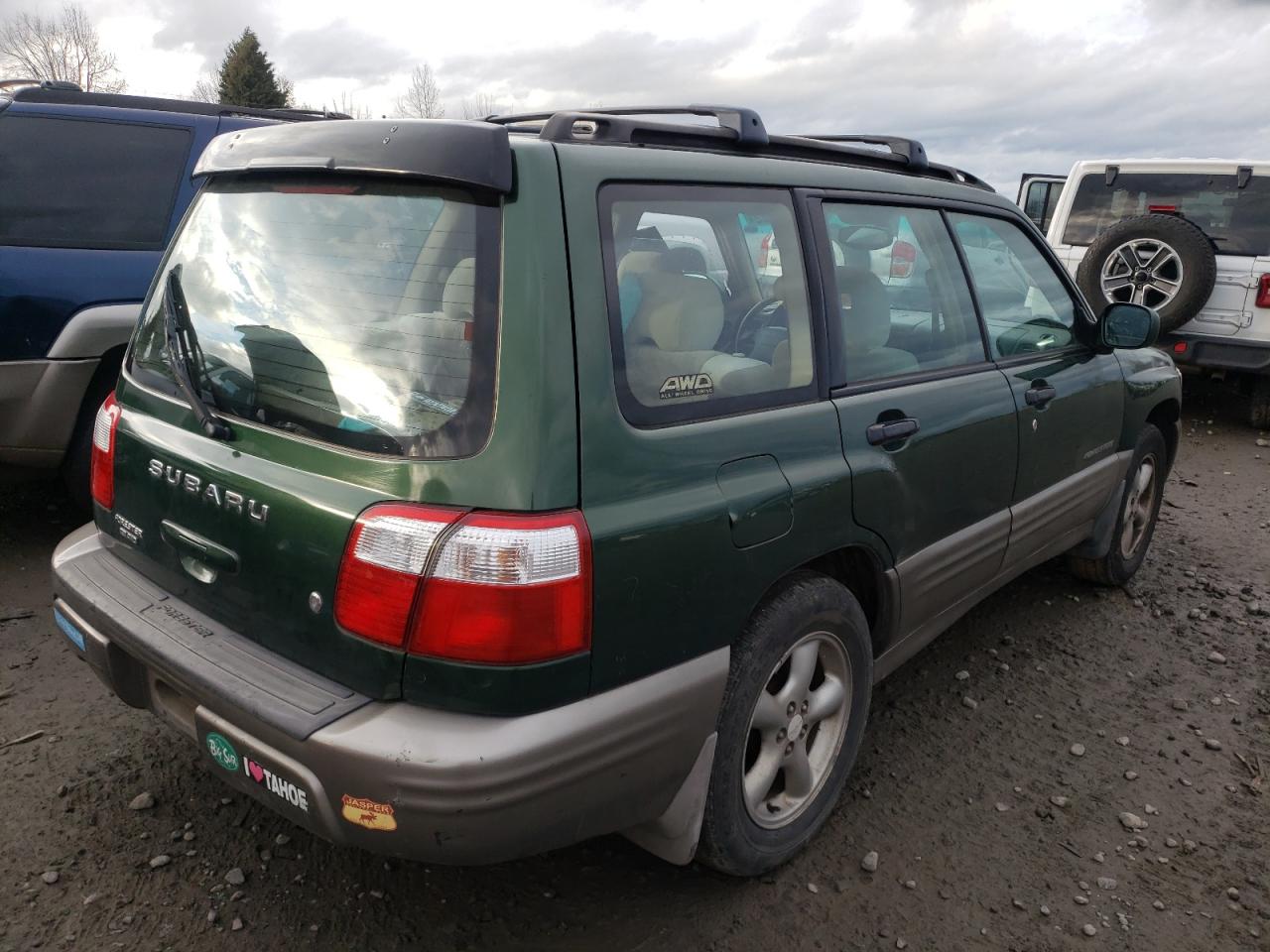 Photo 4 from auction – 2002 SUBARU FORESTER S with VIN JF1SF65542H725755