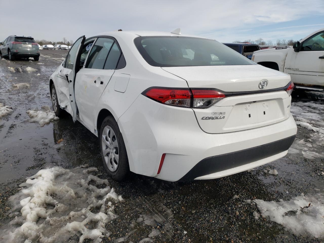 Photo 3 from auction – 2022 TOYOTA COROLLA LE with VIN 5YFEPMAE9NP282249