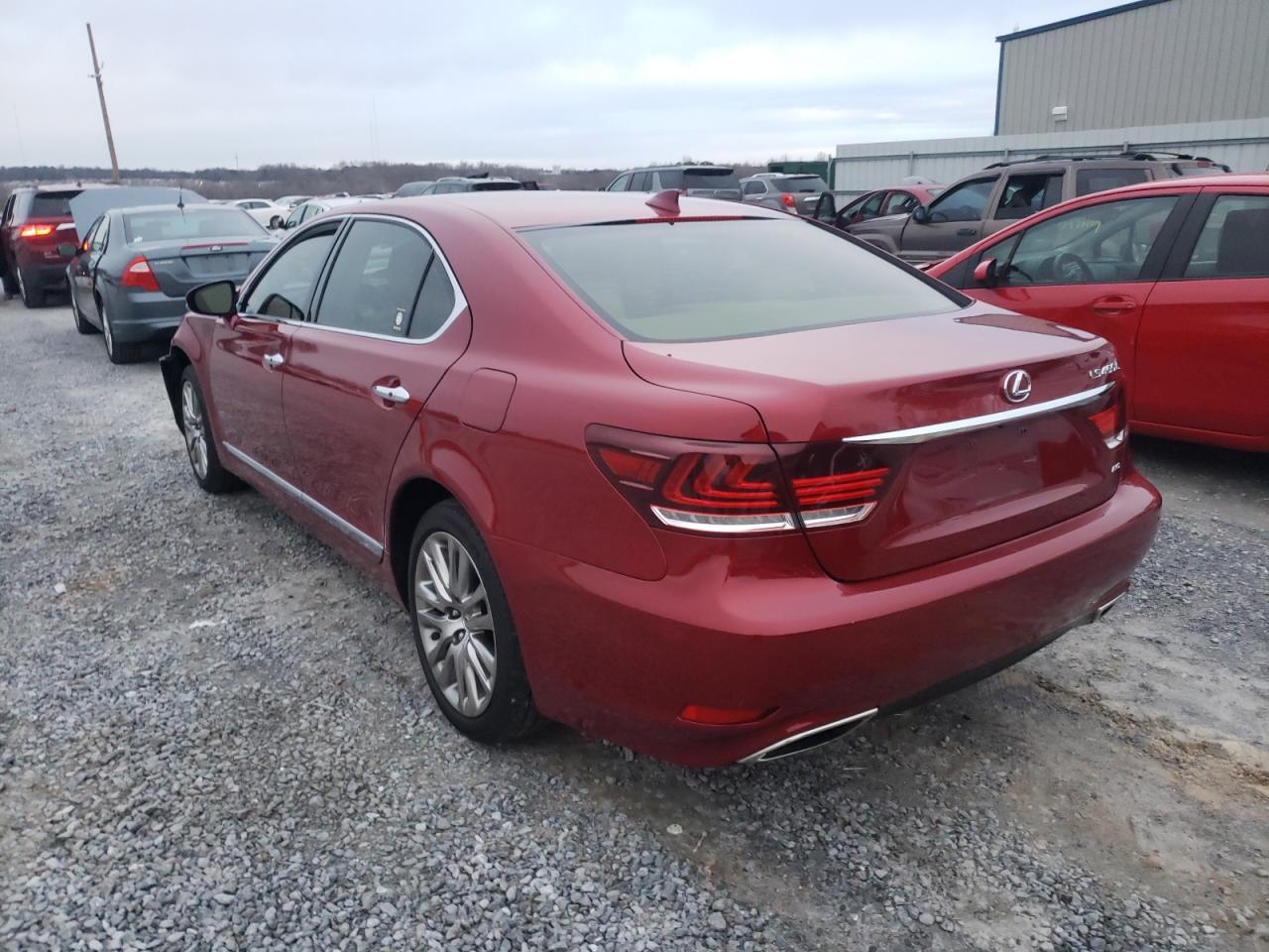 Photo 3 from auction – 2015 LEXUS LS 460L with VIN JTHDL1EF9F5007115