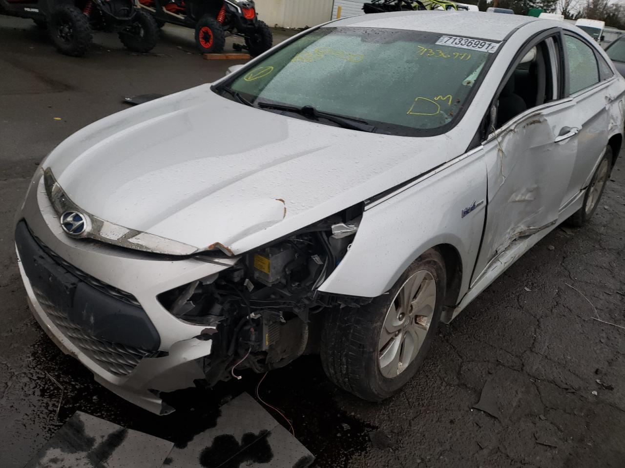 Photo 9 from auction – 2015 HYUNDAI SONATA HYB with VIN KMHEC4A4XFA139587