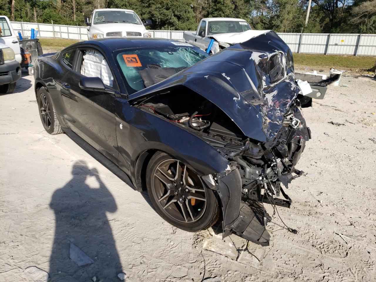 FORD MUSTANG 2019 with VIN 1FA6P8TH1K5200449 - Photo from auction