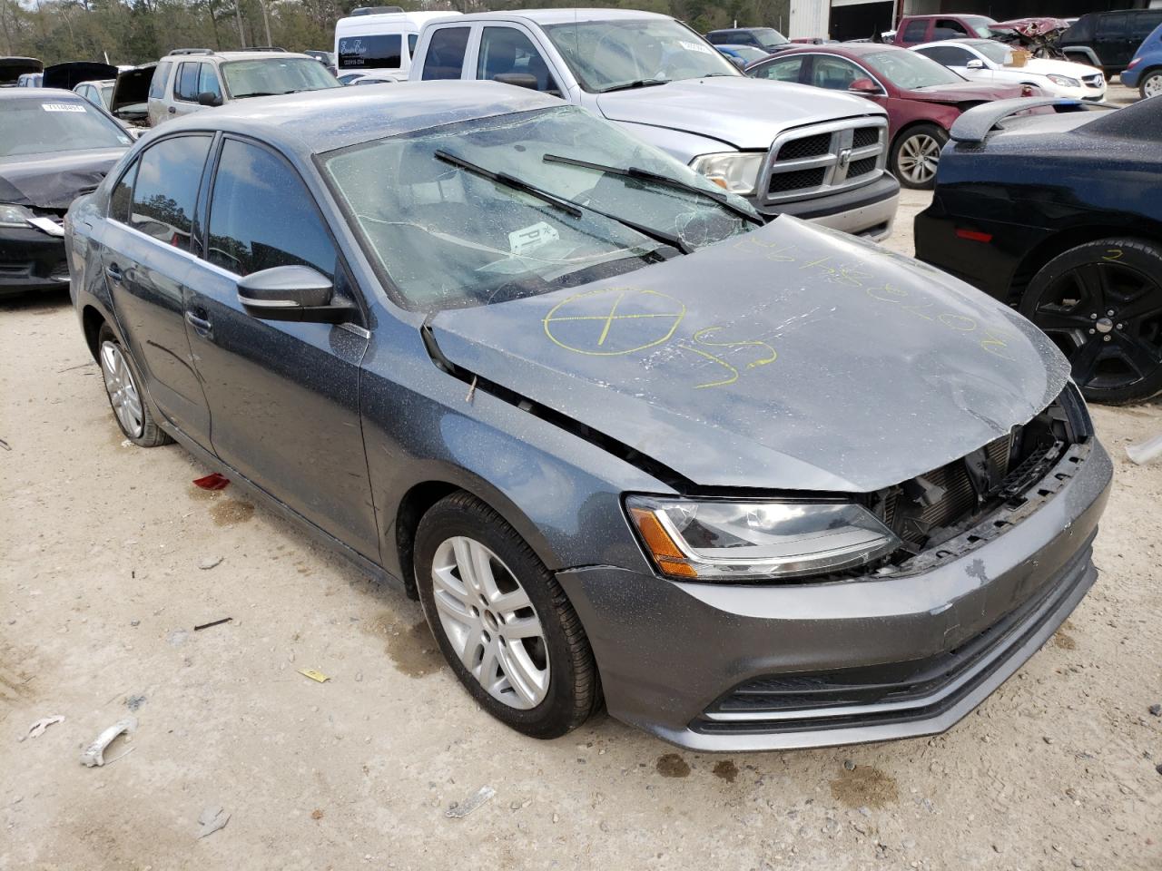 VOLKSWAGEN JETTA S 2017 with VIN 3VW2B7AJ3HM341739 - Photo from auction