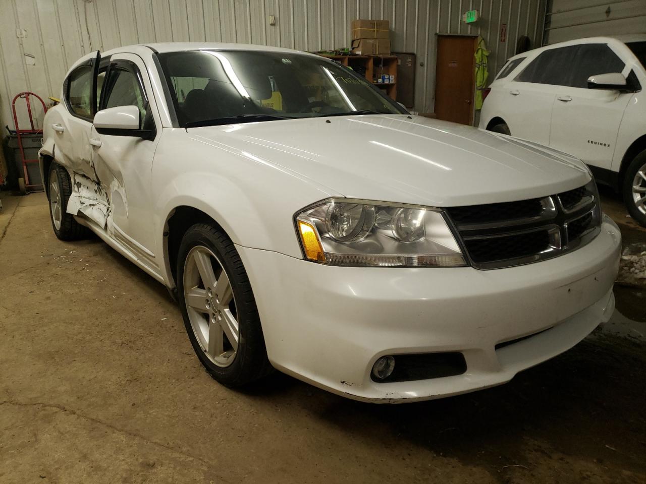 DODGE AVENGER 2013 with VIN 1C3CDZCB6DN709516 - Photo from auction