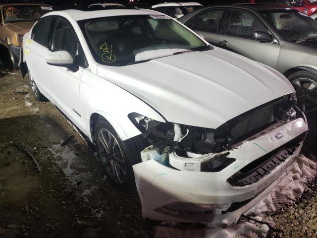 FORD FUSION SE 2017 with VIN 3FA6P0LU1HR222455 - Photo from auction