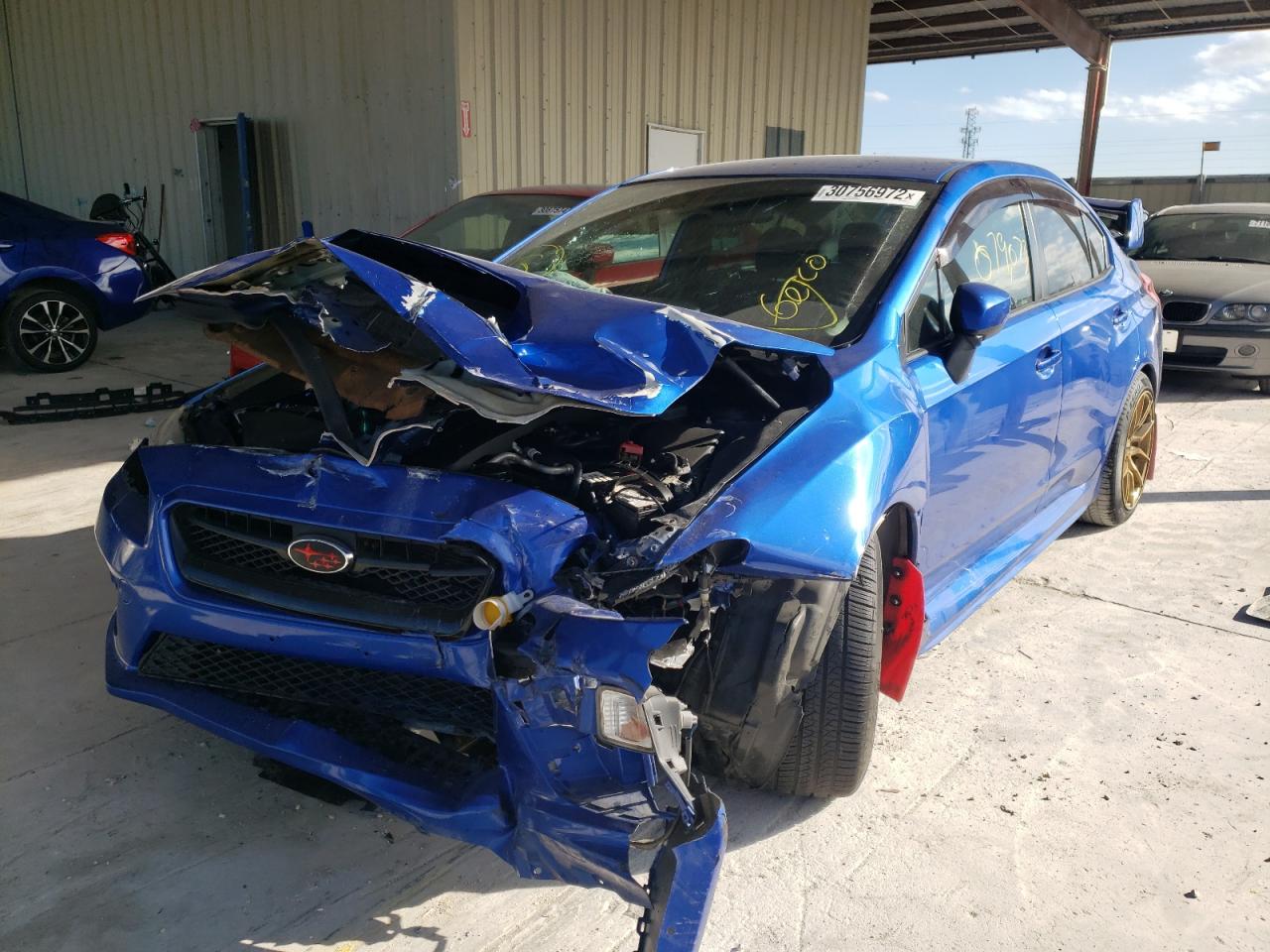 Photo 2 from auction – 2017 SUBARU WRX with VIN JF1VA1B69H9820391