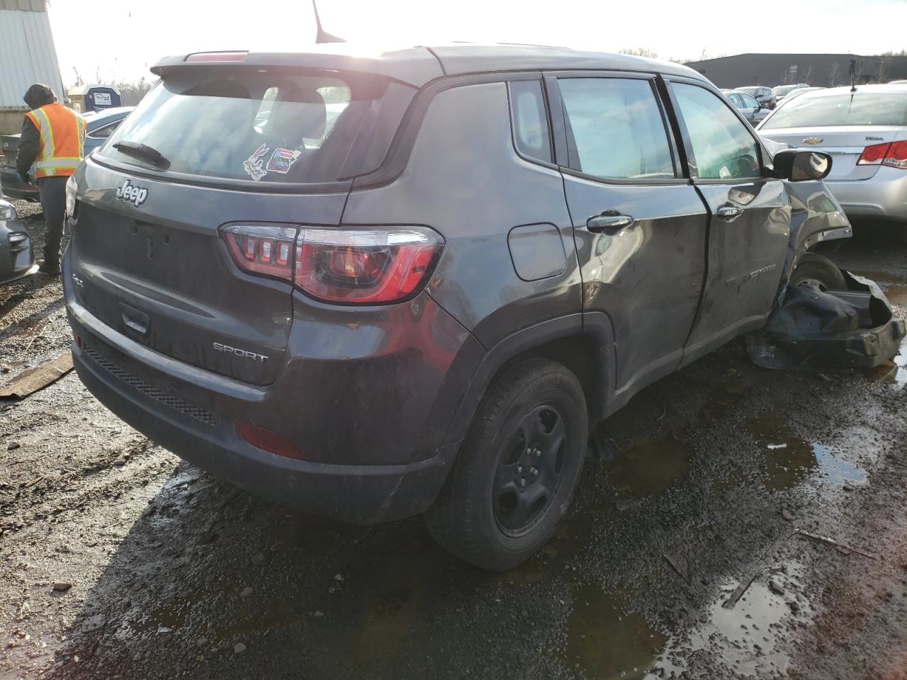 Photo 4 from auction – 2018 JEEP COMPASS SP with VIN 3C4NJDAB1JT248918