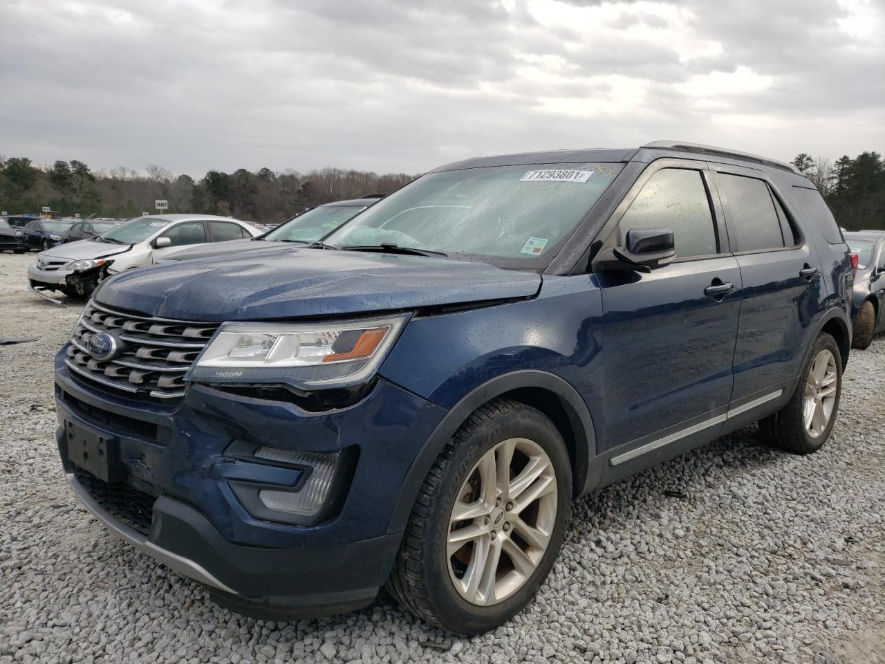 Photo 2 from auction – 2016 FORD EXPLORER X with VIN 1FM5K7D85GGB02030