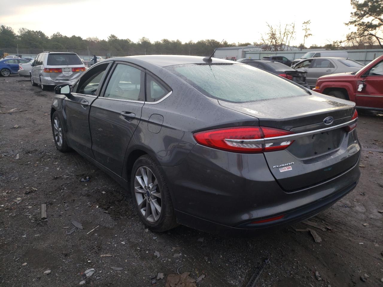 Photo 3 from auction – 2017 FORD FUSION SE with VIN 3FA6P0H72HR344339