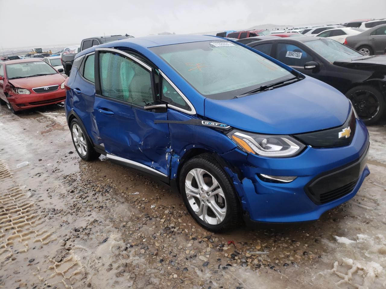 CHEVROLET BOLT EV LT 2017 with VIN 1G1FW6S09H4134690 - Photo from auction