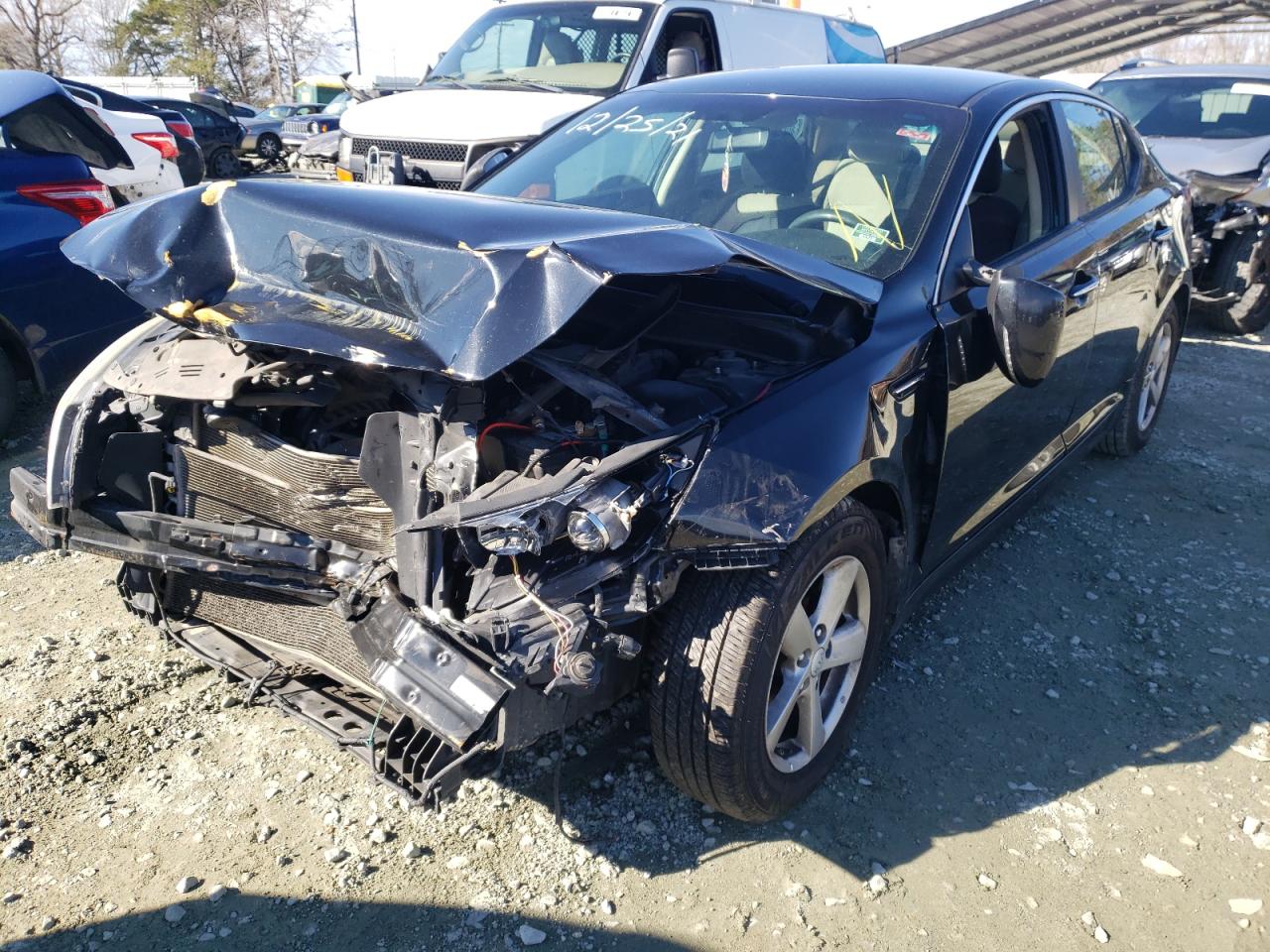 Photo 2 from auction – 2014 KIA OPTIMA LX with VIN 5XXGM4A71EG276733