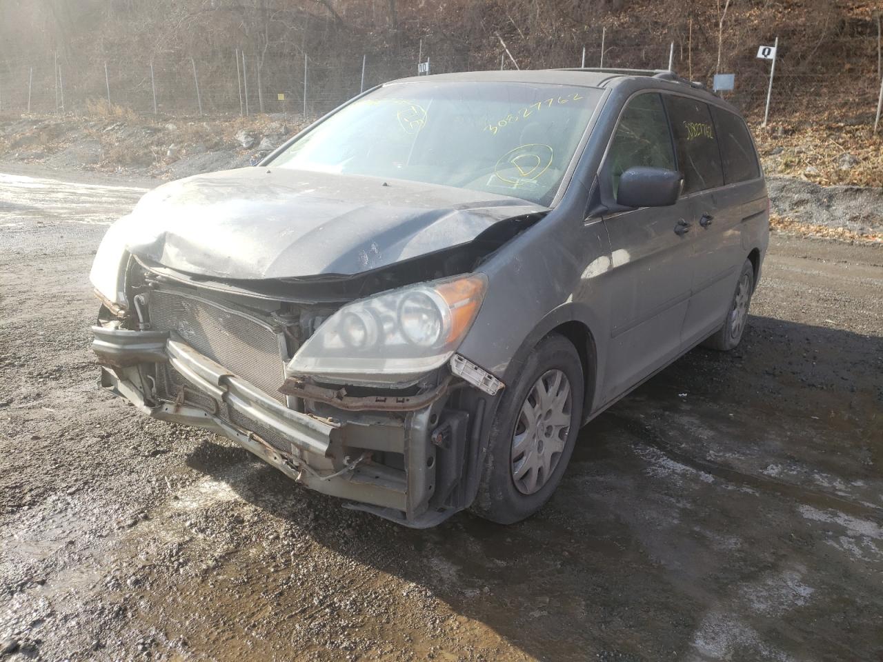 Photo 2 from auction – 2008 HONDA ODYSSEY LX with VIN 5FNRL38218B098765