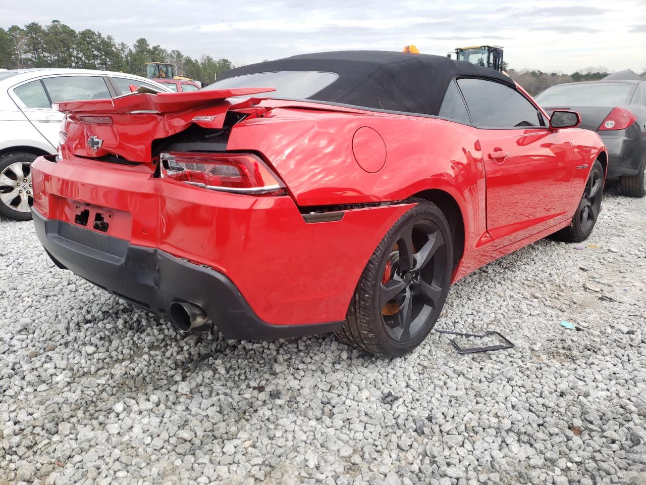 Photo 4 from auction – 2014 CHEVROLET CAMARO 2SS with VIN 2G1FK3DJ3E9280012