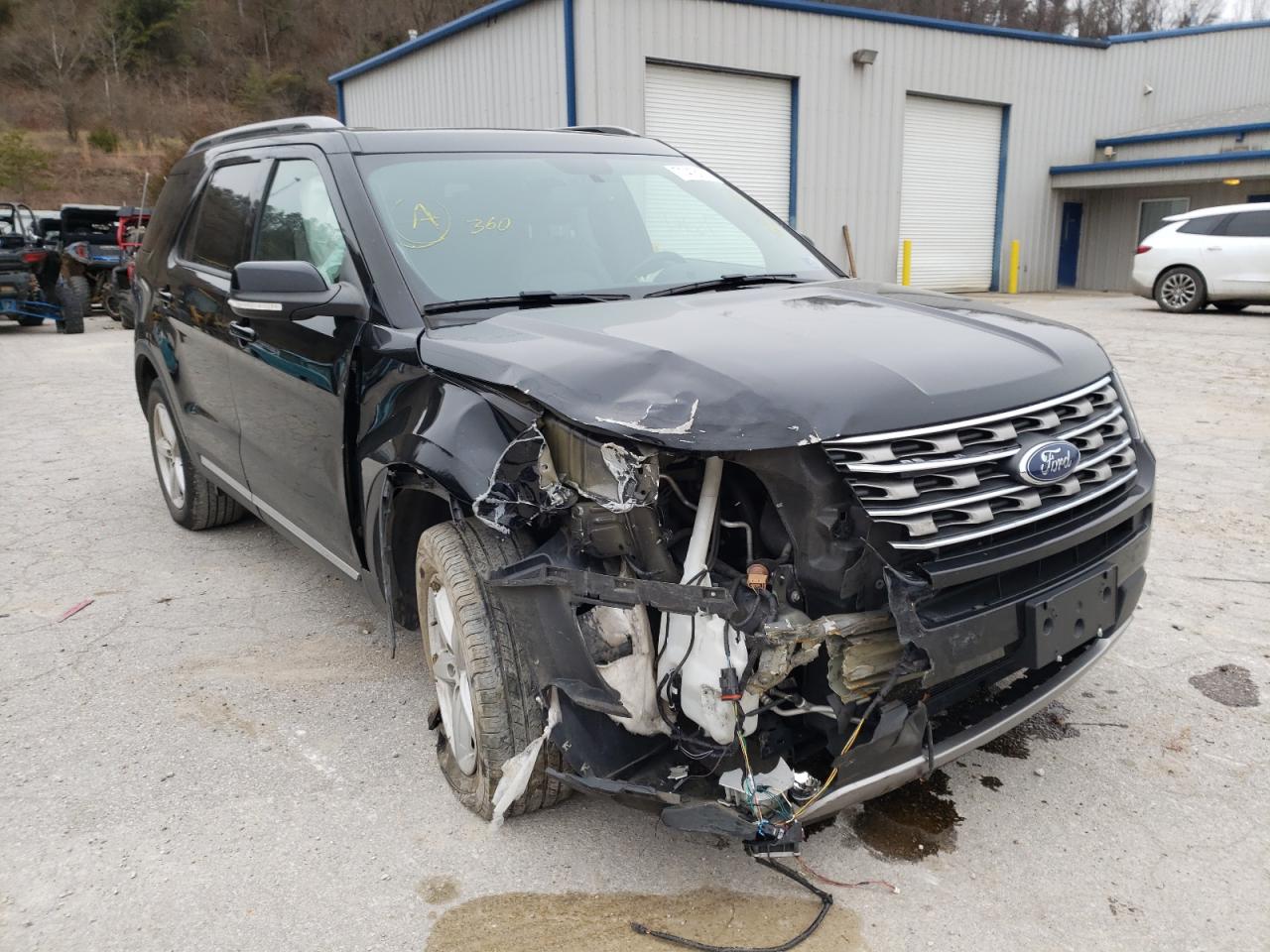 FORD EXPLORER X 2017 with VIN 1FM5K8DH7HGC04324 - Photo from auction