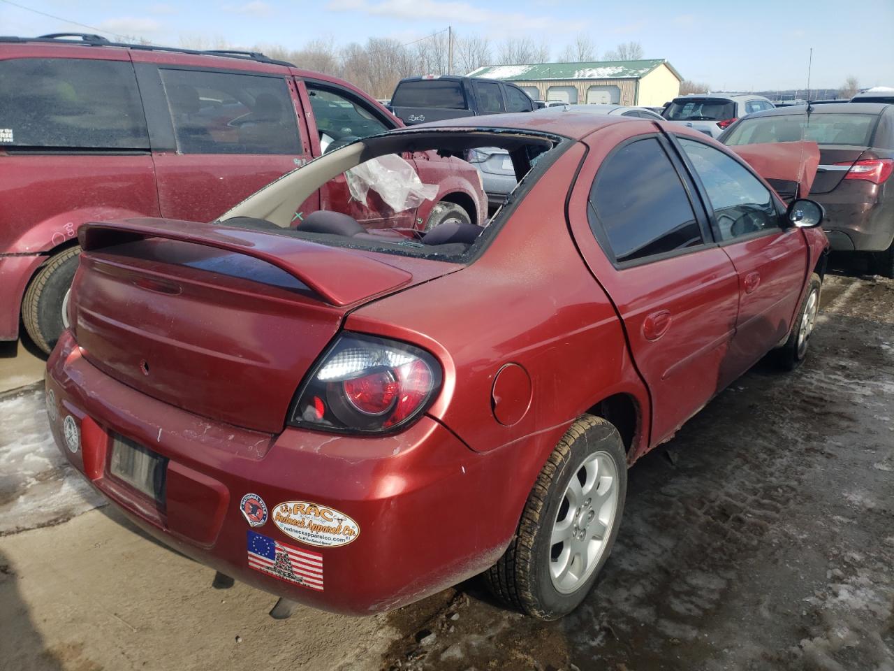 Photo 4 from auction – 2003 DODGE NEON SXT with VIN 1B3ES56C43D185134