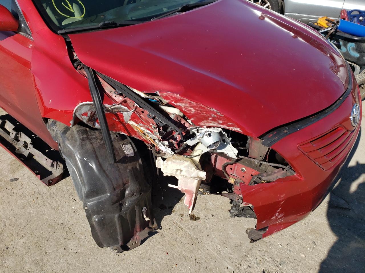 Photo 9 from auction – 2007 TOYOTA CAMRY CE with VIN 4T1BE46K97U089415