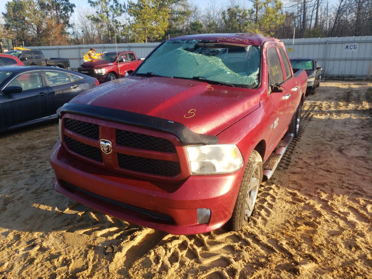 Photo 2 from auction – 2014 RAM 1500 ST with VIN 1C6RR6FT2ES408942