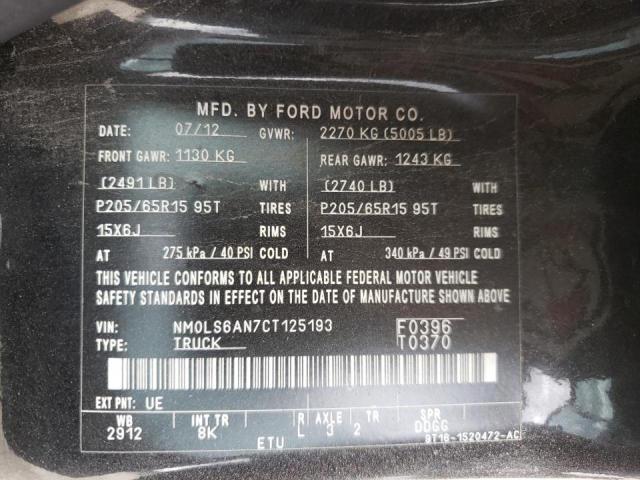 Photo 10 from auction – 2012 FORD TRANSIT CO with VIN NM0LS6AN7CT125193