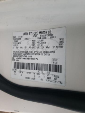 Photo 10 from auction – 2008 MERCURY MOUNTAINEE with VIN 4M2EU48E18UJ10572