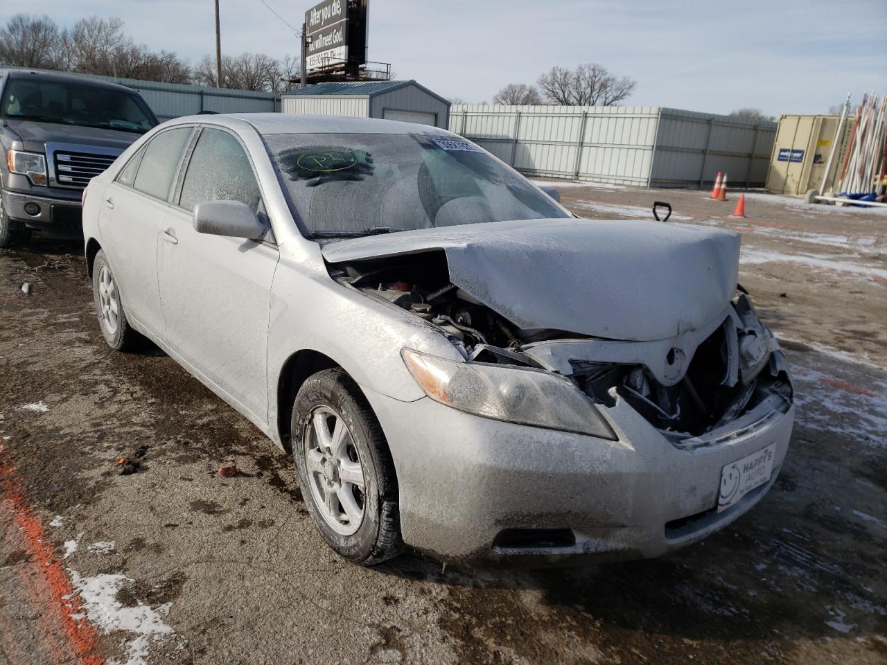 TOYOTA CAMRY CE 2007 with VIN 4T1BE46K87U056874 - Photo from auction