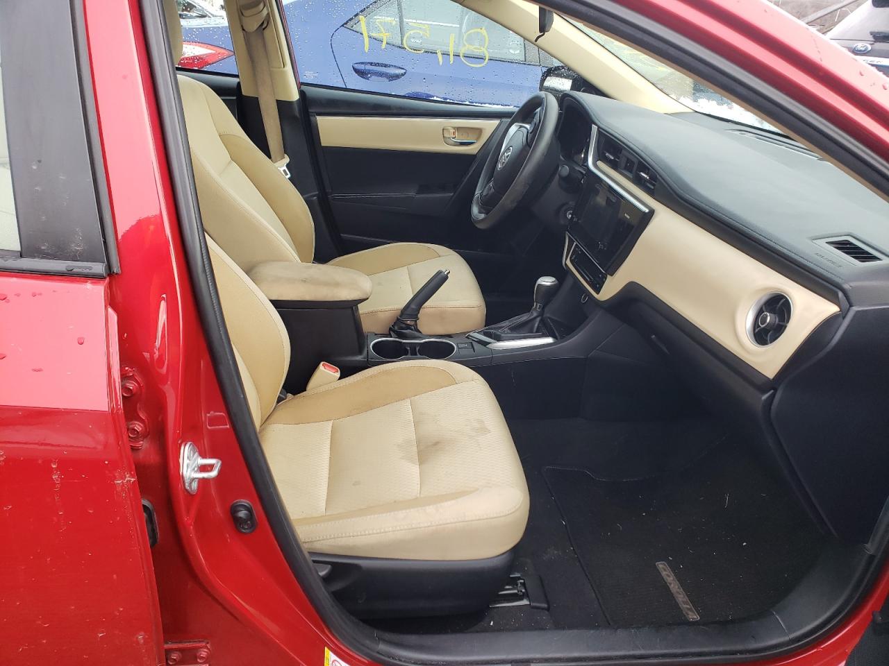 Photo 5 from auction – 2017 TOYOTA COROLLA L with VIN 2T1BURHE0HC957845