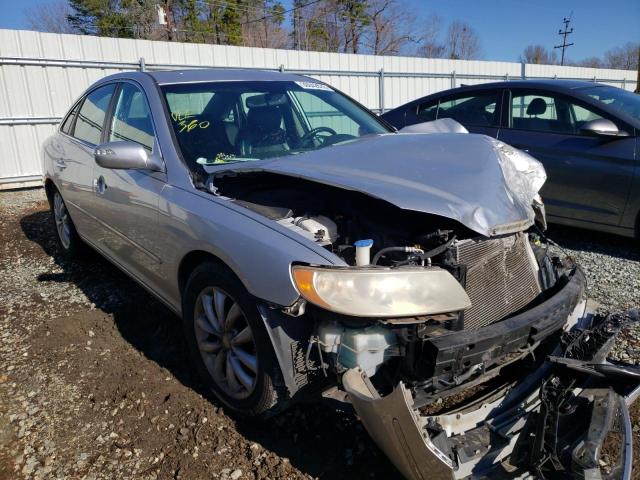 HYUNDAI AZERA SE 2008 with VIN KMHFC46FX8A263263 - Photo from auction