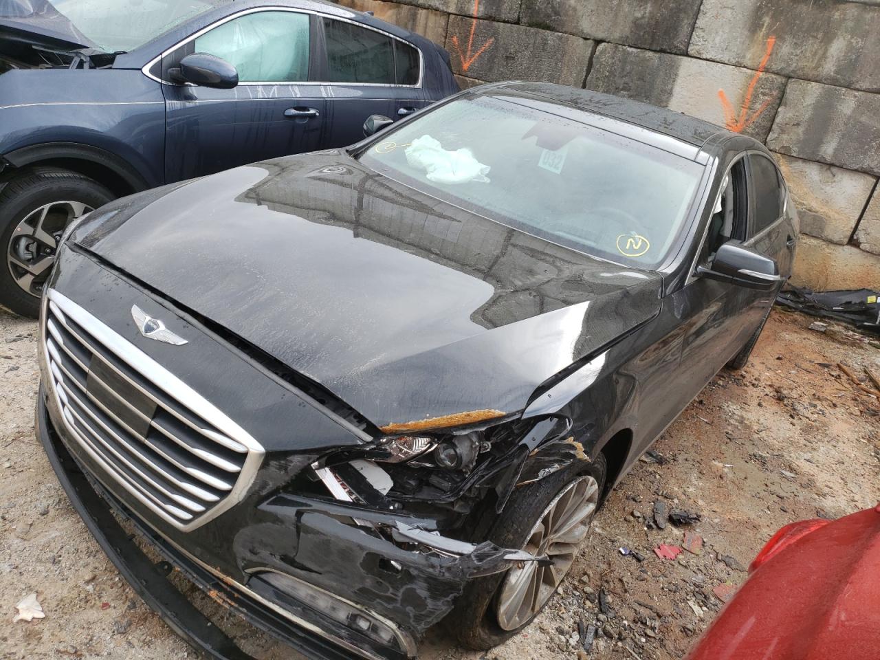 Photo 2 from auction – 2017 GENESIS G80 with VIN KMHGN4JE5HU173580