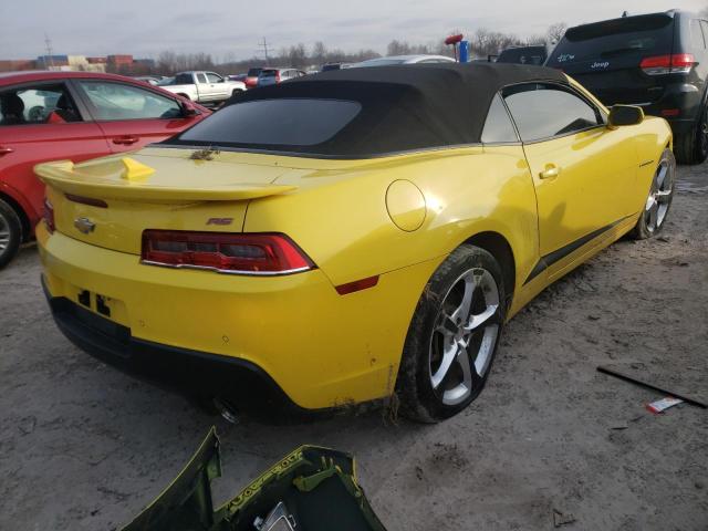 Photo 4 from auction – 2015 CHEVROLET CAMARO LT with VIN 2G1FD3D32F9292066