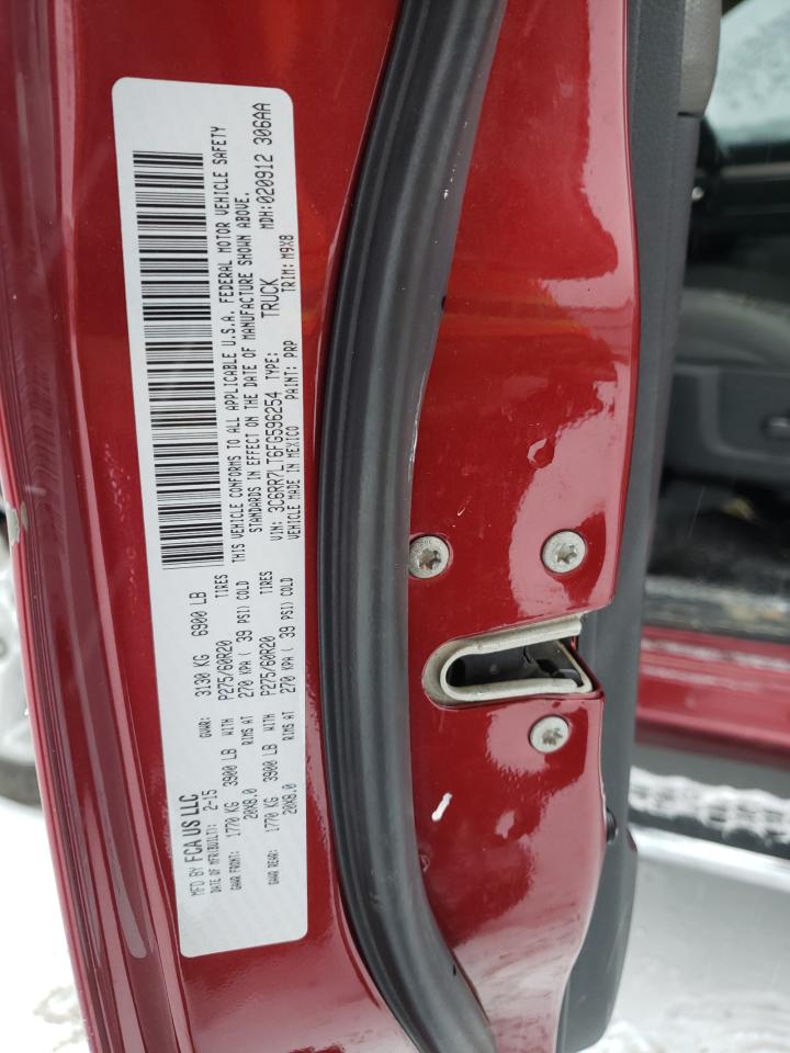 Photo 10 from auction – 2015 RAM 1500 SLT with VIN 3C6RR7LT6FG596254