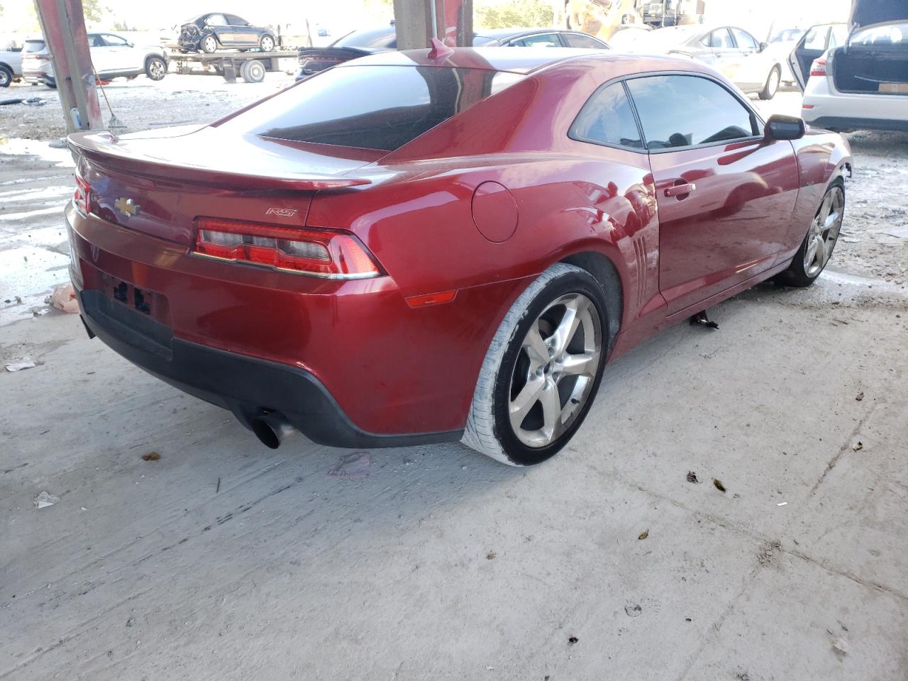 Photo 4 from auction – 2014 CHEVROLET CAMARO LT with VIN 2G1FB1E3XE9196595