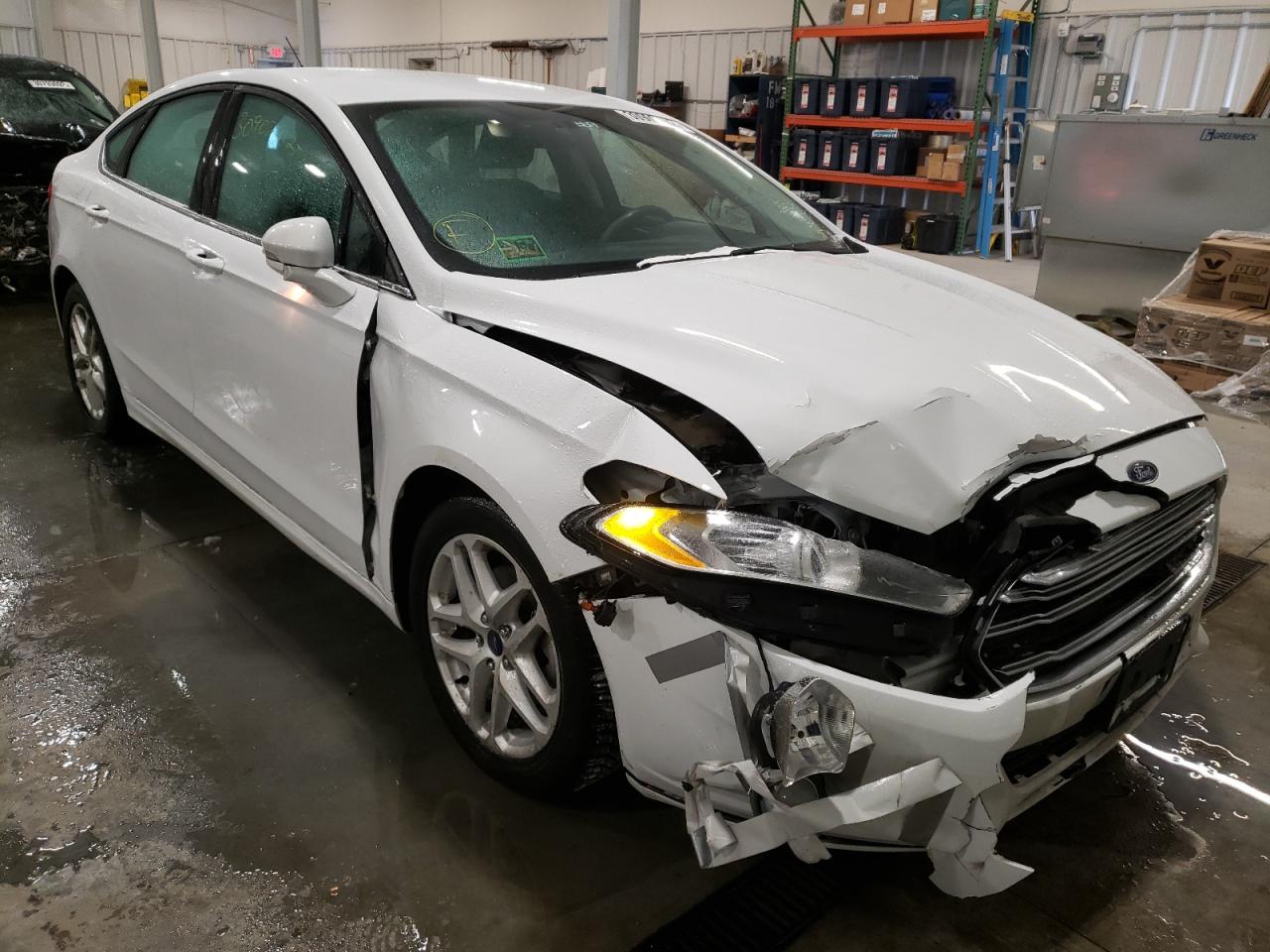 FORD FUSION SE 2016 with VIN 3FA6P0H75GR144408 - Photo from auction