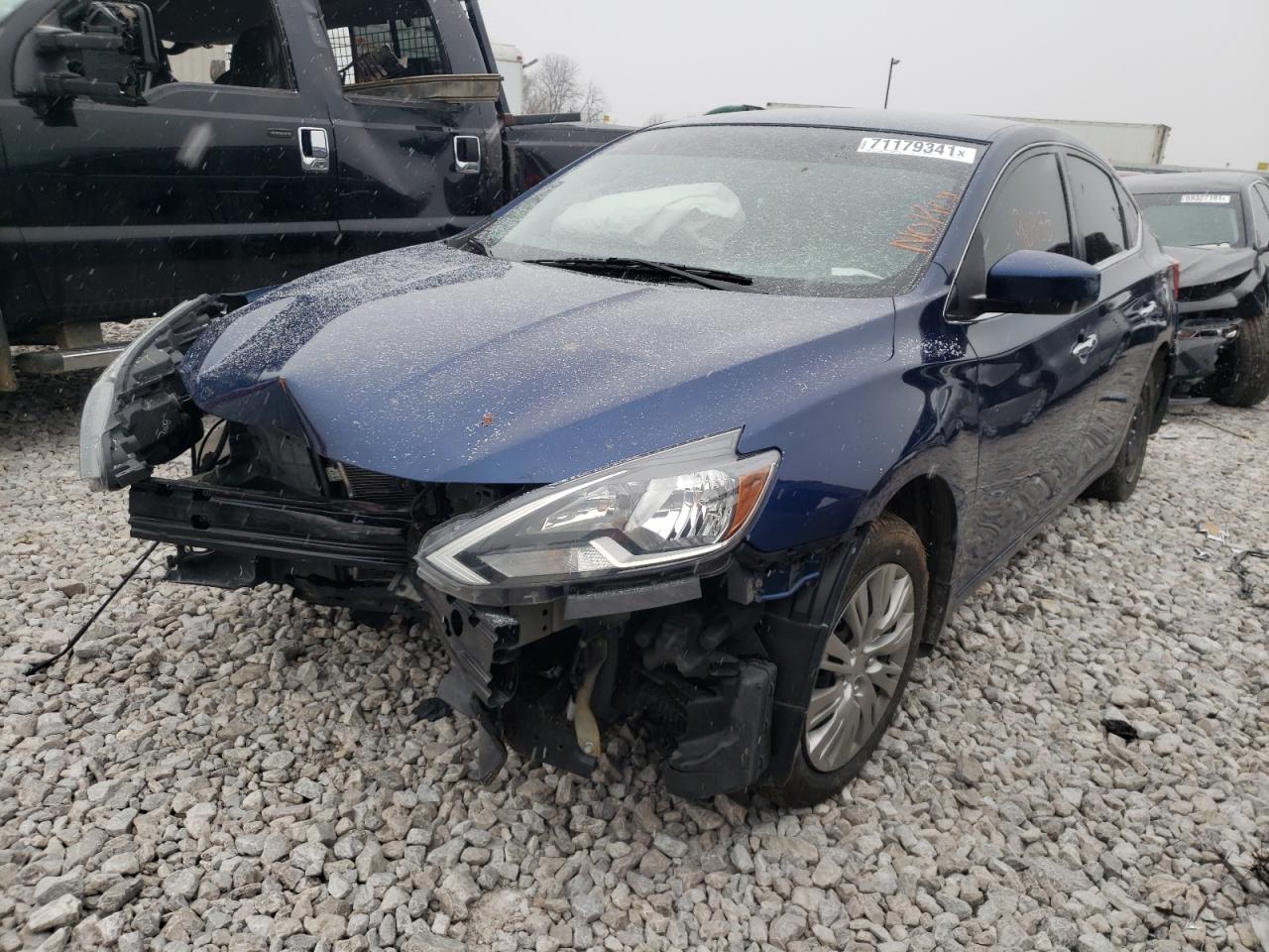 Photo 2 from auction – 2017 NISSAN SENTRA S with VIN 3N1AB7AP2HY274453