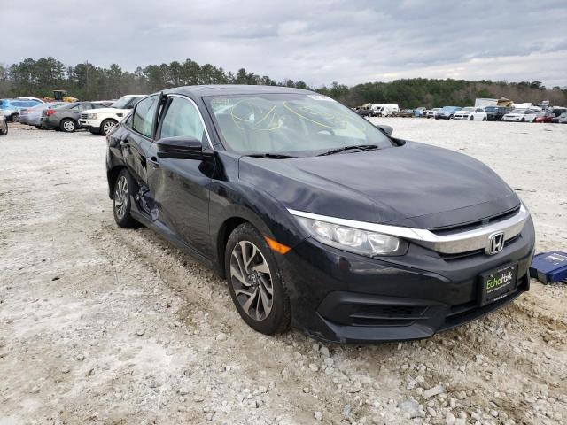 HONDA CIVIC EX 2018 with VIN 19XFC2F75JE017967 - Photo from auction