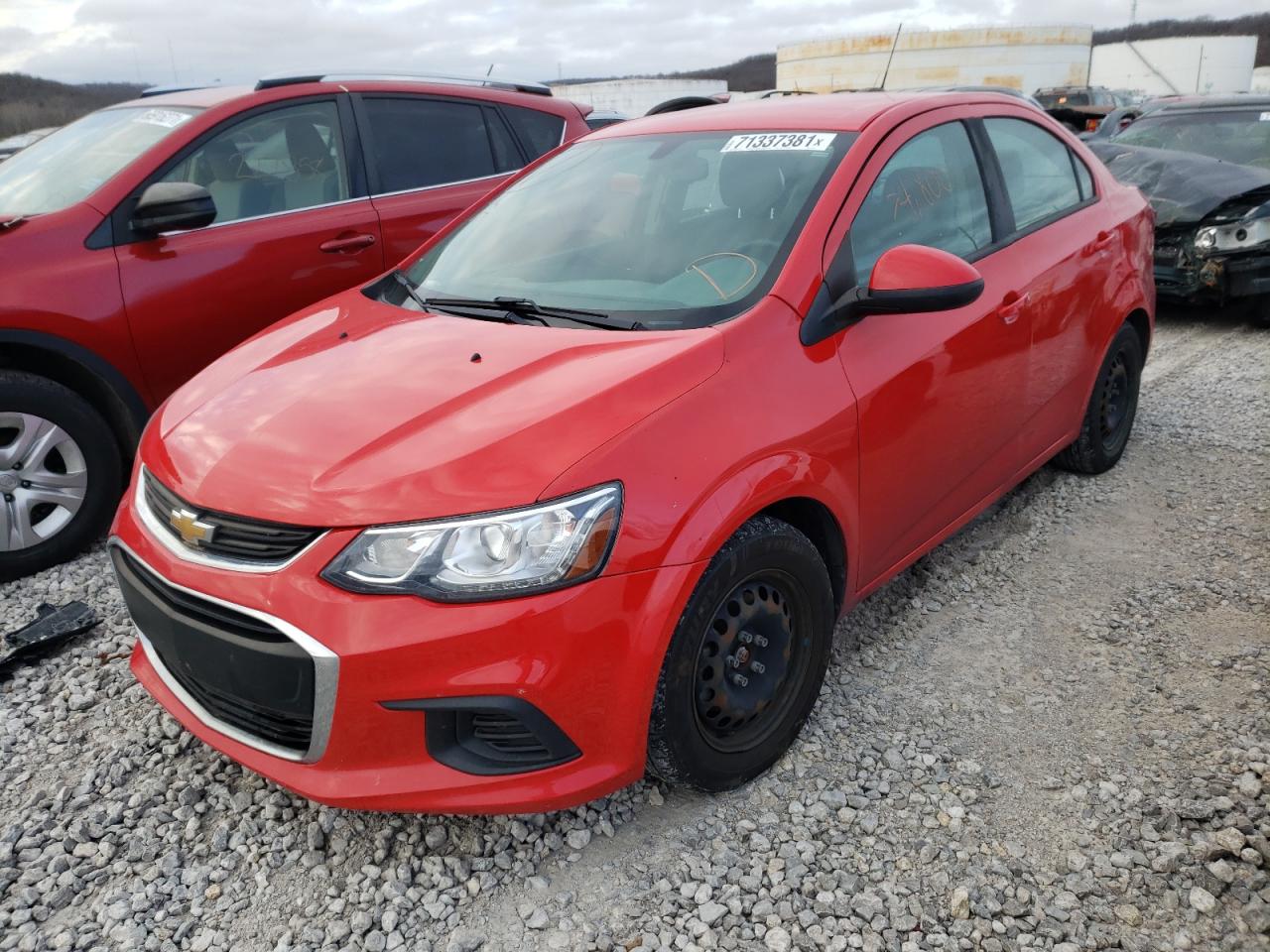 Photo 2 from auction – 2017 CHEVROLET SONIC LS with VIN 1G1JB5SH6H4144275