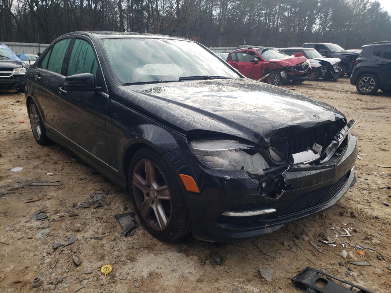 MERCEDES-BENZ C 300 2011 with VIN WDDGF5EB7BA425643 - Photo from auction