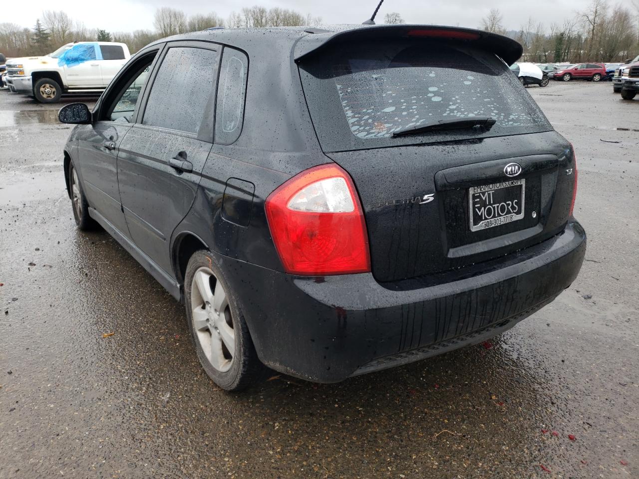 Photo 3 from auction – 2007 KIA SPECTRA5 S with VIN KNAFE162775002283