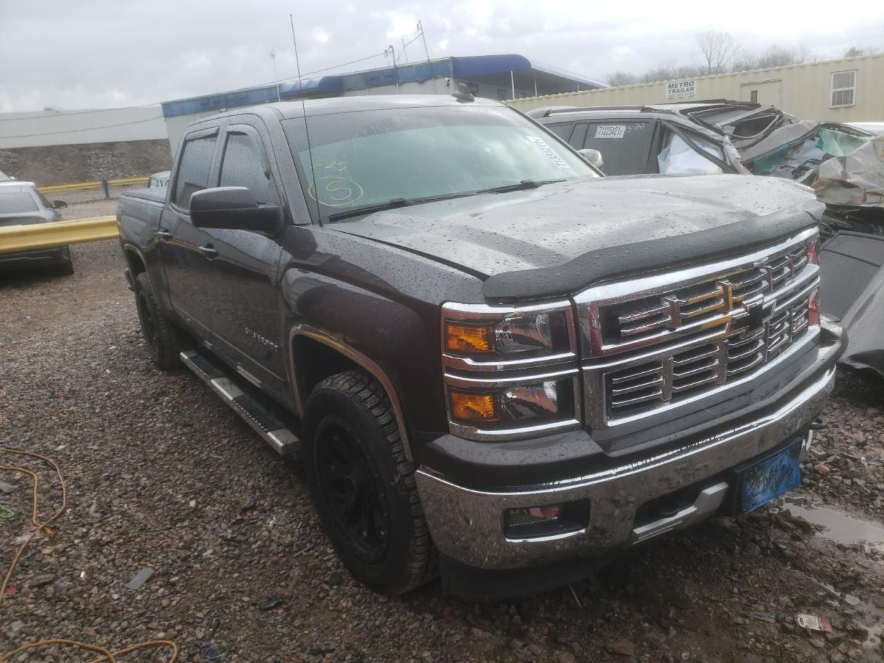 CHEVROLET SILVERADO 2015 with VIN 3GCPCREC6FG129202 - Photo from auction