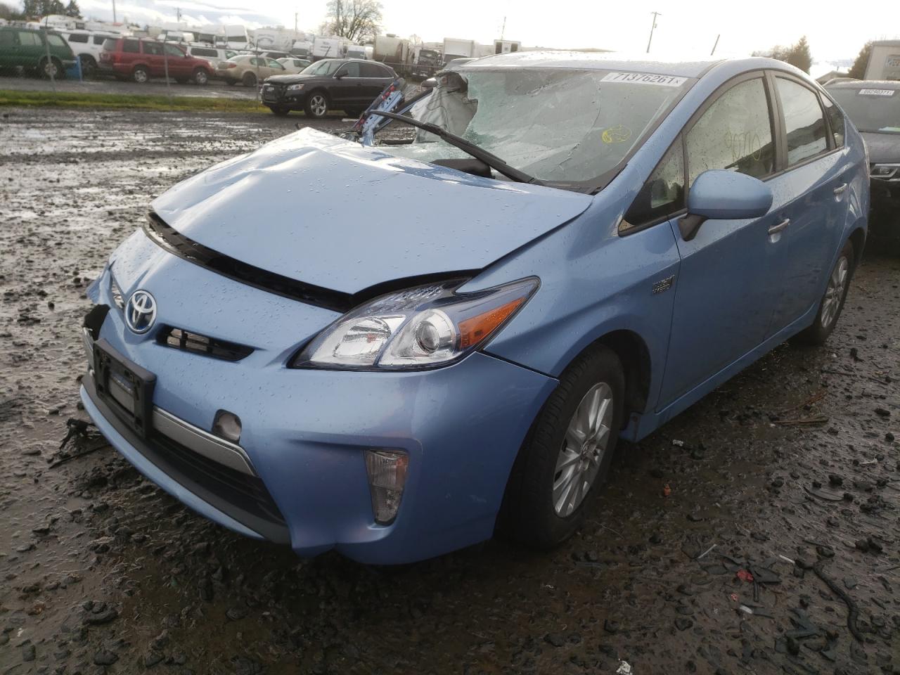 Photo 2 from auction – 2014 TOYOTA PRIUS PLUG with VIN JTDKN3DP9E3056706