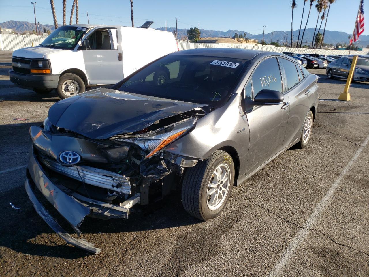 Photo 2 from auction – 2016 TOYOTA PRIUS with VIN JTDKBRFU6G3017086