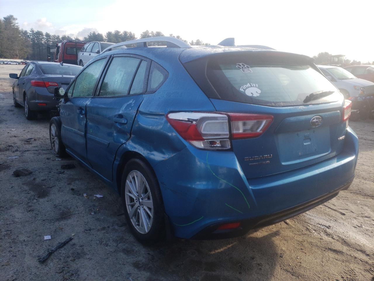 Photo 3 from auction – 2017 SUBARU IMPREZA PR with VIN 4S3GTAD69H3736861