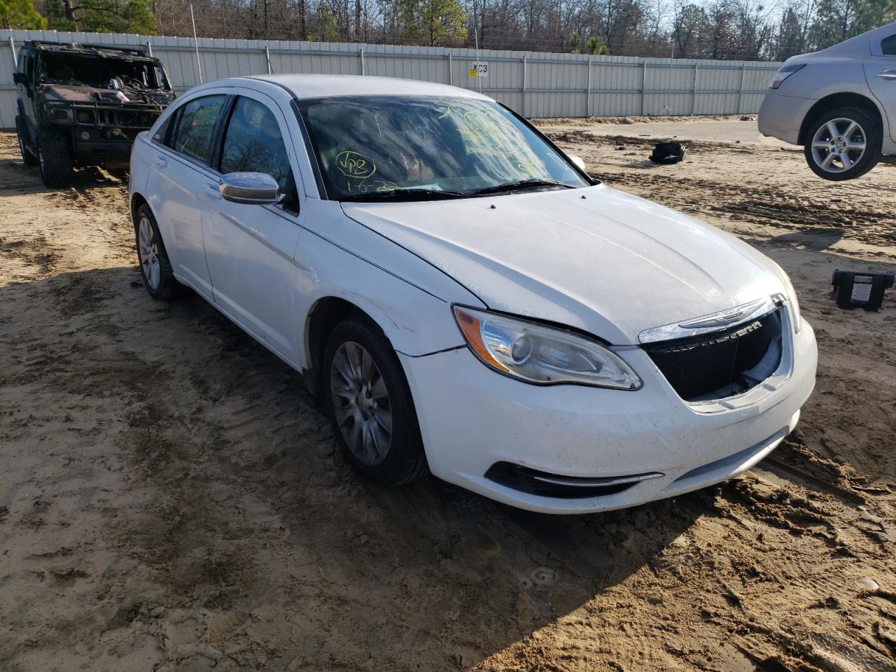CHRYSLER 200 LX 2012 with VIN 1C3CCBAB8CN127381 - Photo from auction