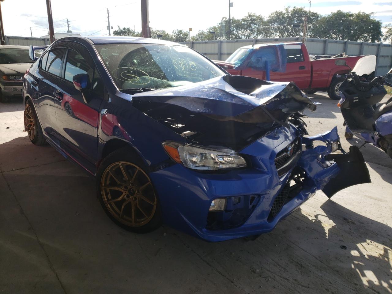 SUBARU WRX 2017 with VIN JF1VA1B69H9820391 - Photo from auction