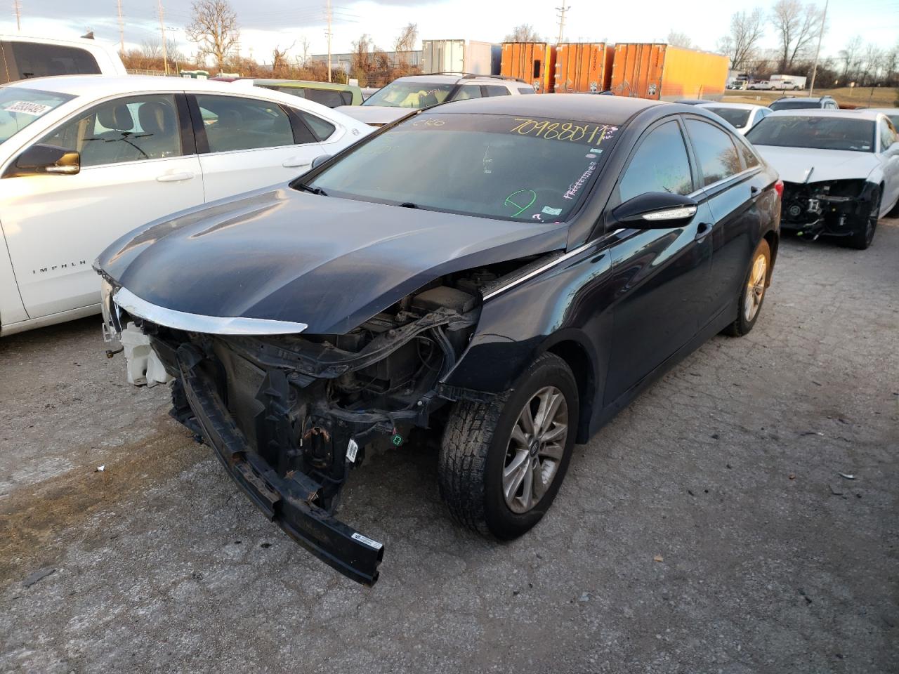 Photo 2 from auction – 2014 HYUNDAI SONATA GLS with VIN 5NPEB4AC8EH847911
