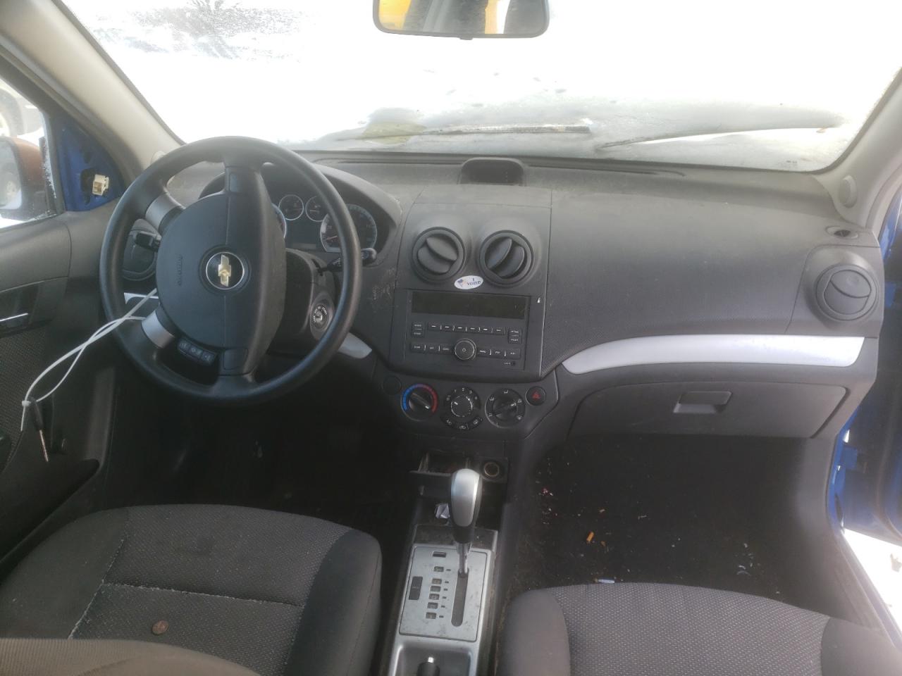 Photo 9 from auction – 2011 CHEVROLET AVEO LS with VIN KL1TD5DE4BB213584