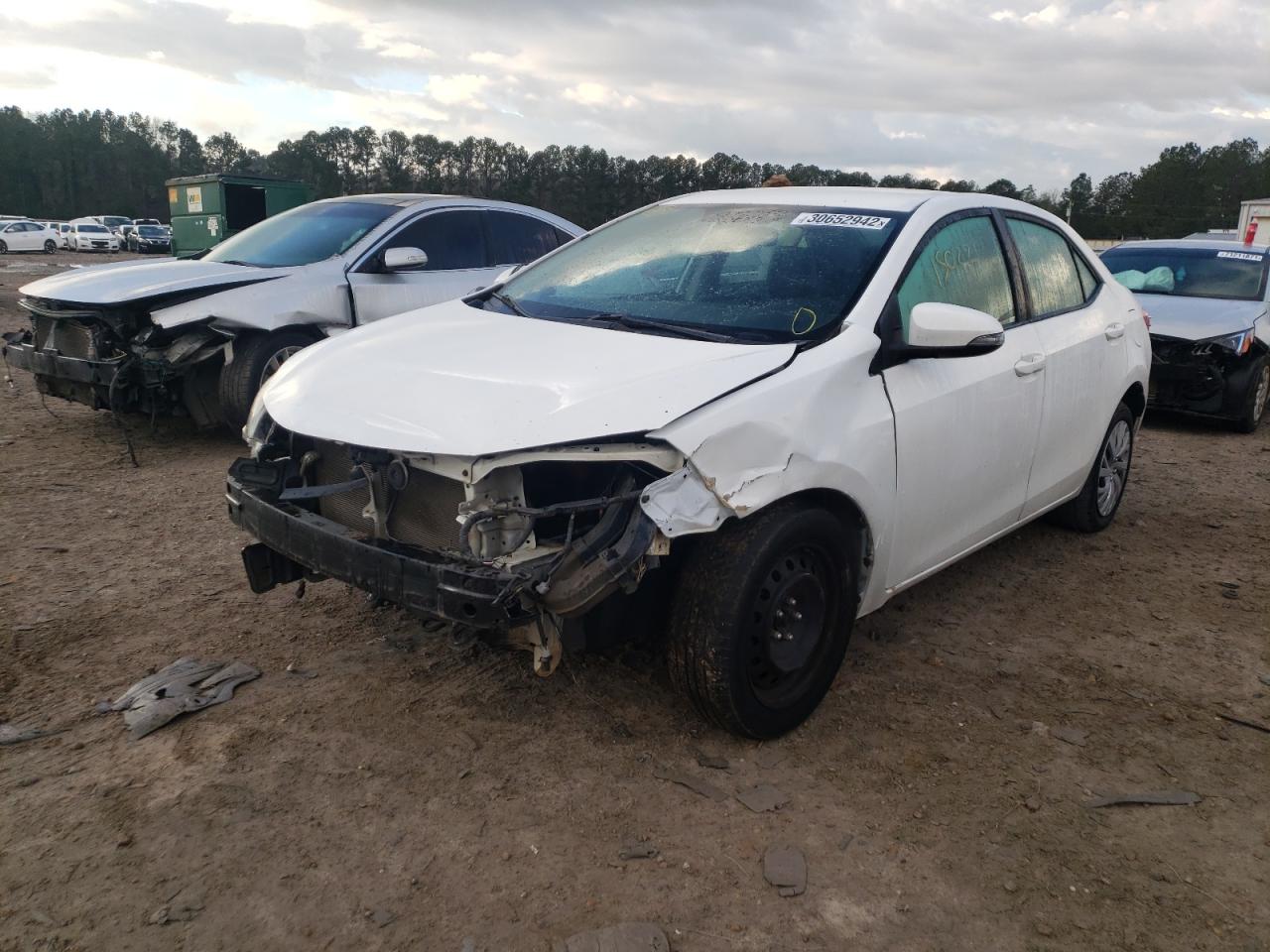 Photo 2 from auction – 2014 TOYOTA COROLLA L with VIN 5YFBURHE7EP166384