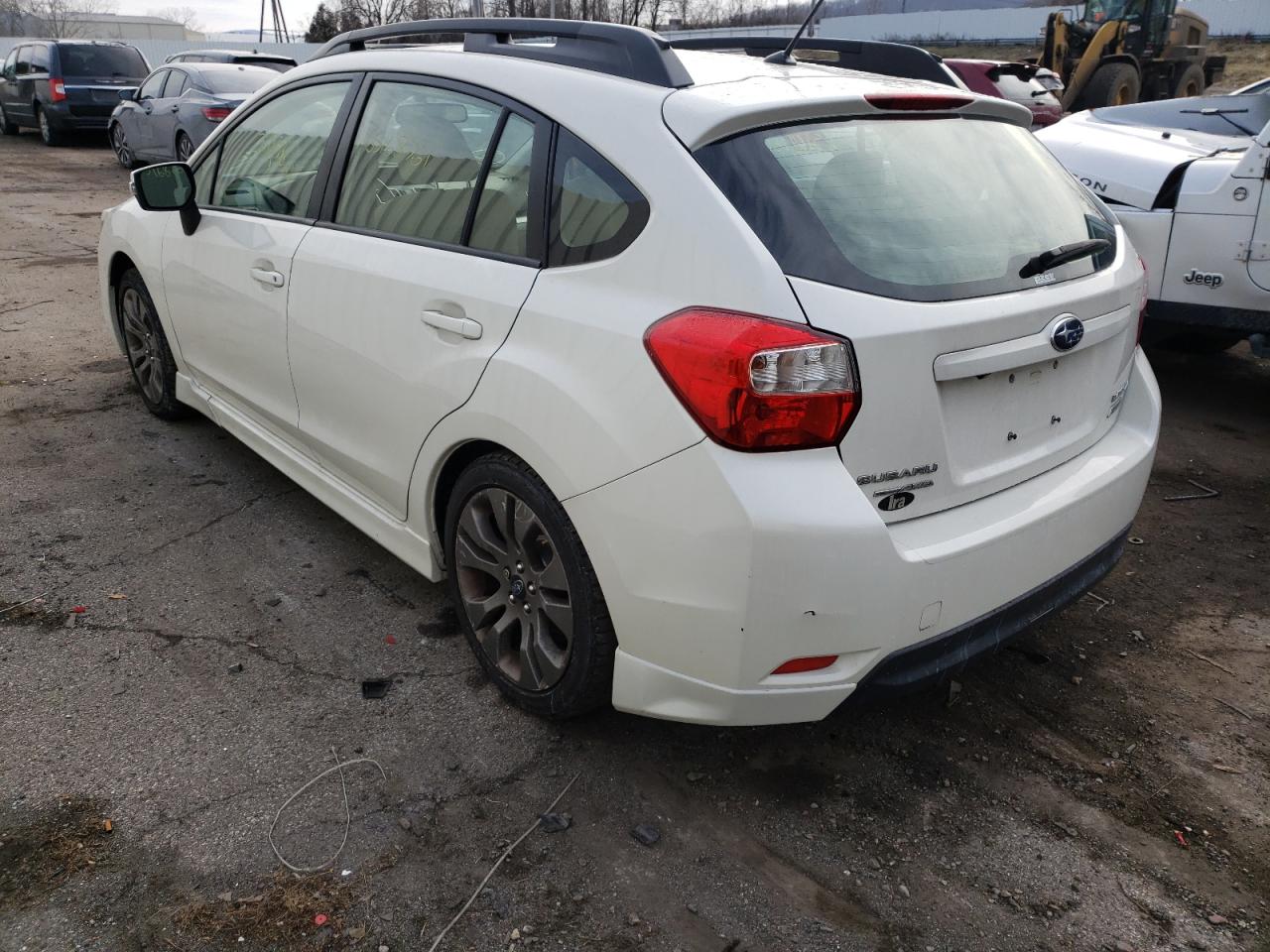 Photo 3 from auction – 2015 SUBARU IMPREZA SP with VIN JF1GPAT61F8281581