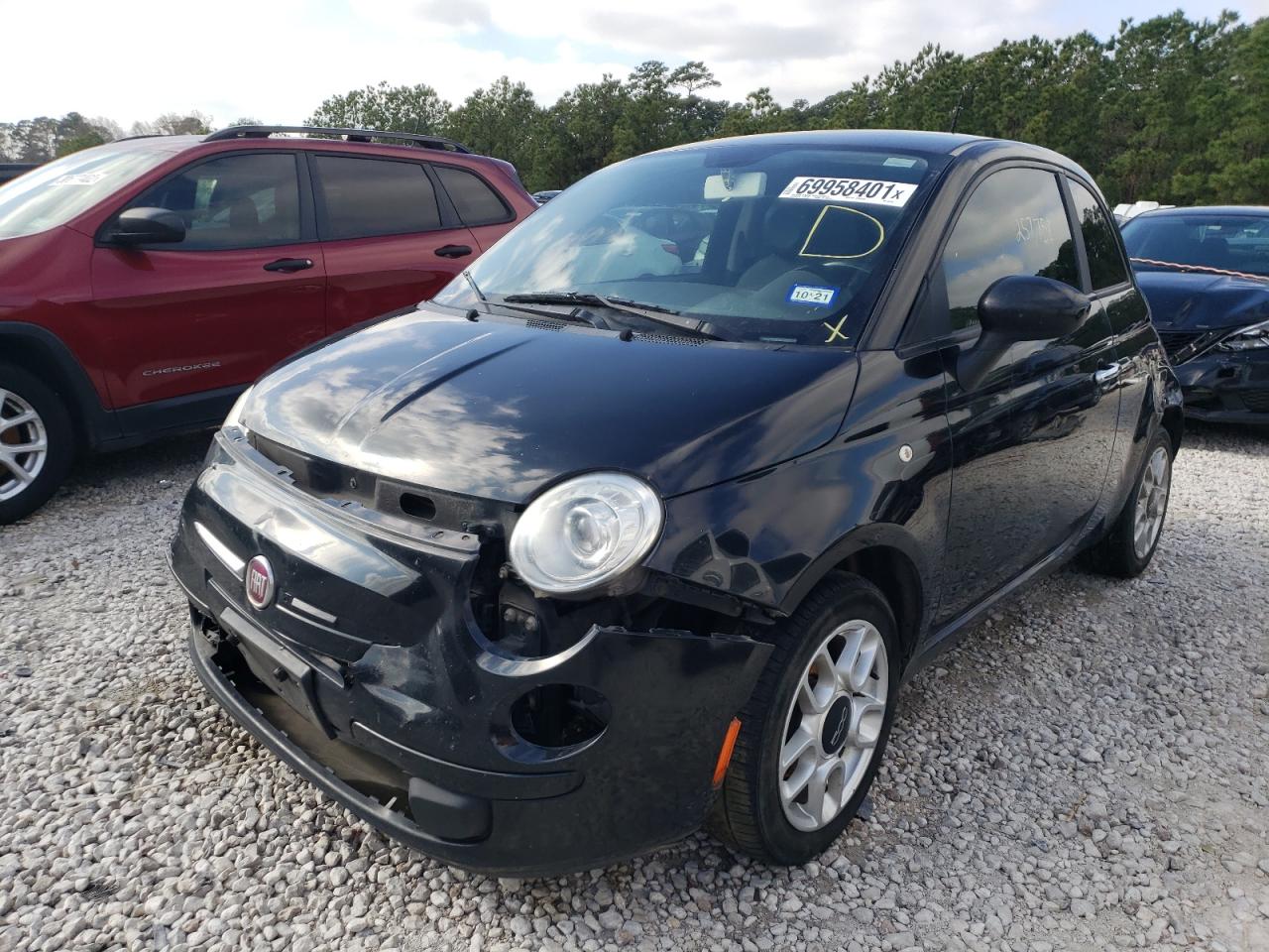 Photo 2 from auction – 2013 FIAT 500 POP with VIN 3C3CFFAR1DT622292