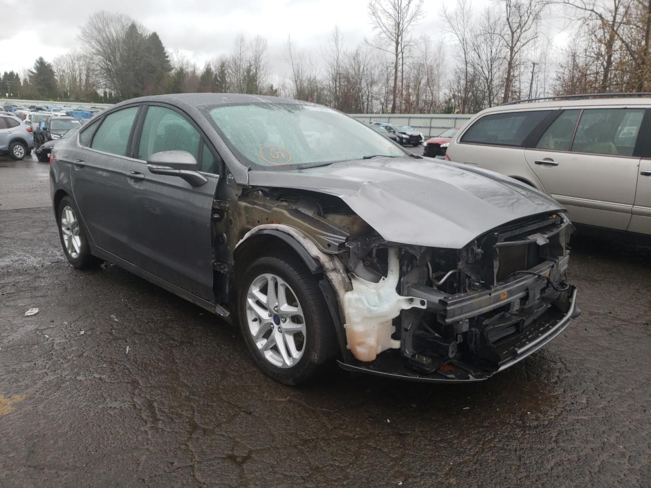 FORD FUSION SE 2014 with VIN 3FA6P0H74ER293406 - Photo from auction